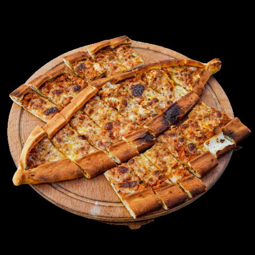 Kıymalı Kaşarlı Yumurtalı Pide