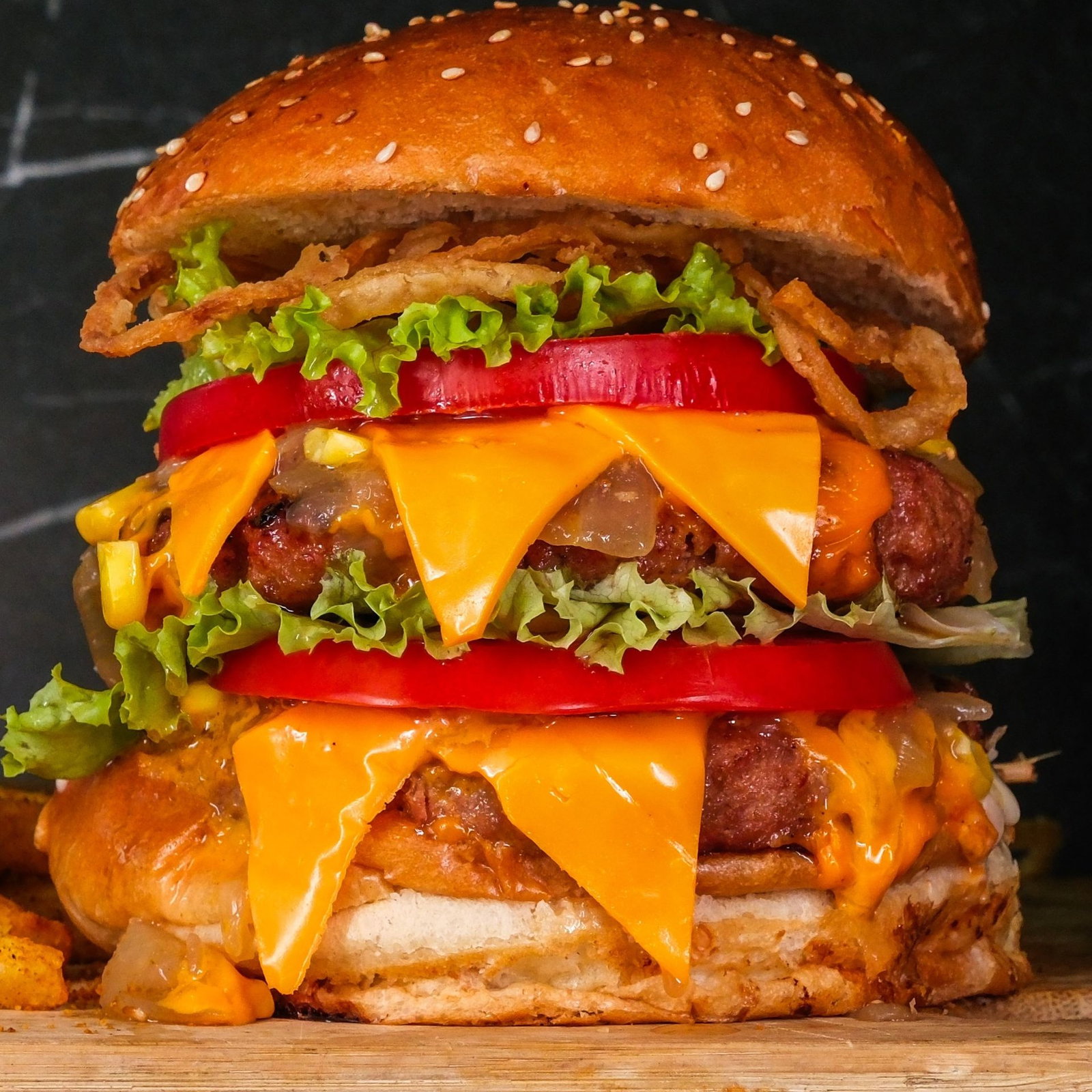 2 Katlı Dinamit Et Burger