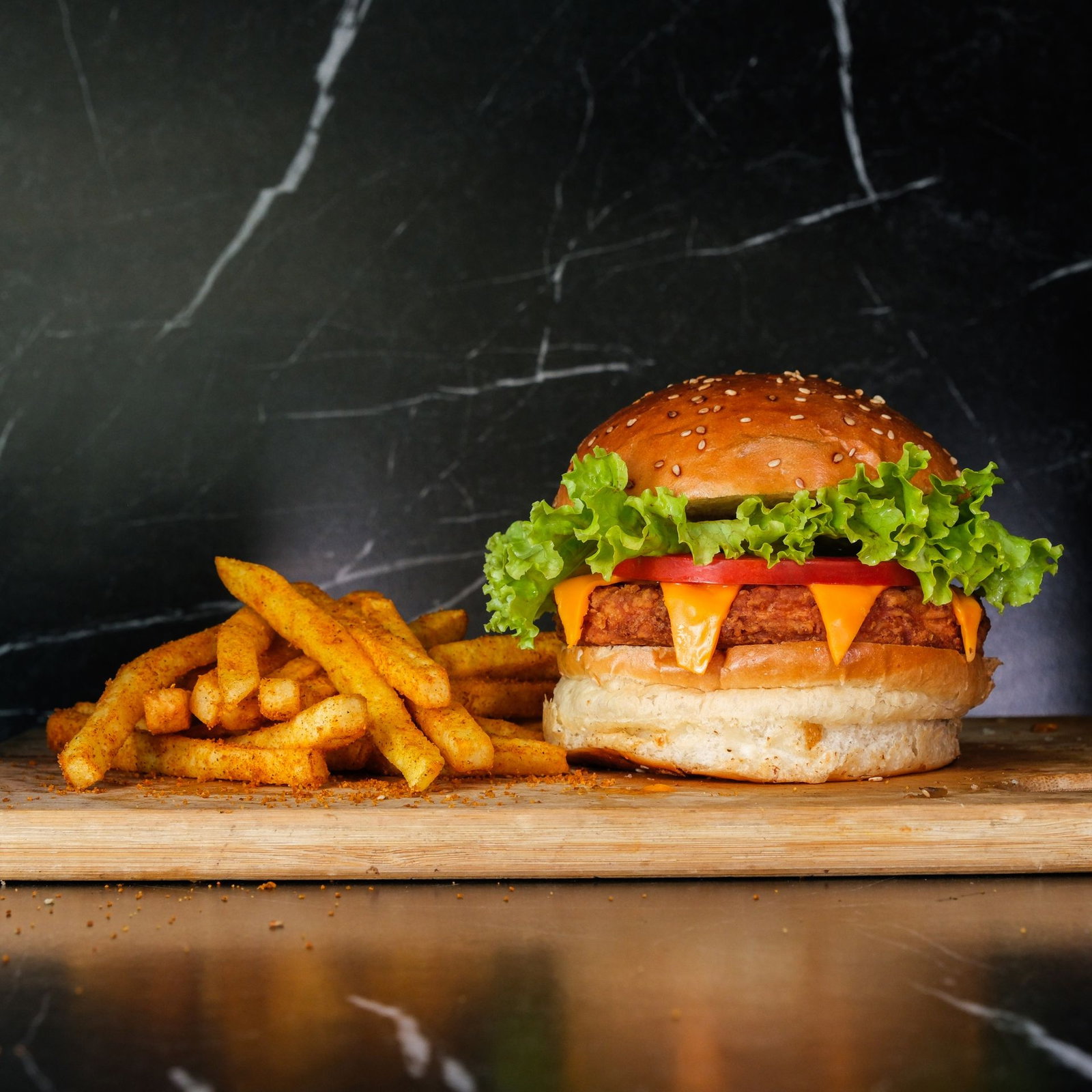 Chicken Classic Burger Menü