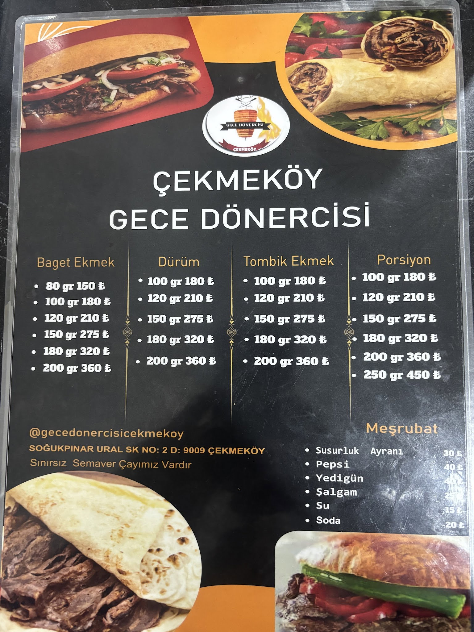 Çekmeköy Gece Dönercisi