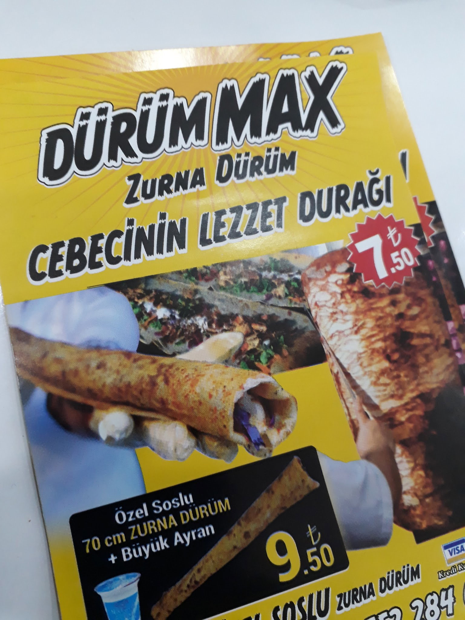 Dürüm Max Zurna Dürüm 2. Şube
