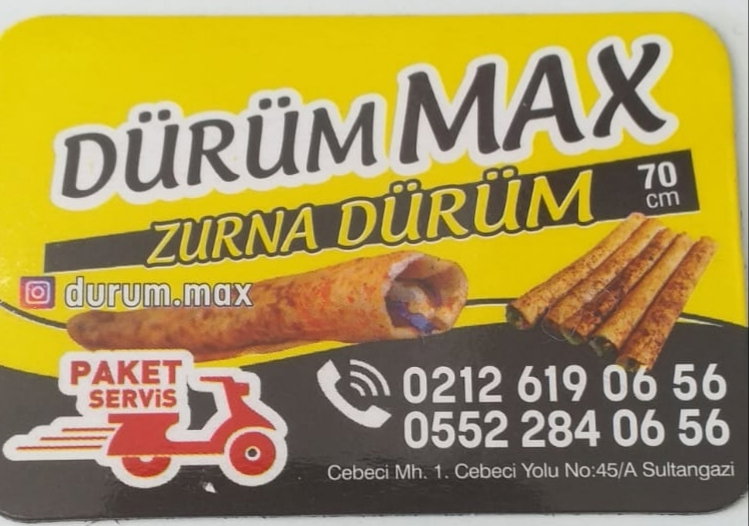 Dürüm Max Zurna Dürüm 2. Şube