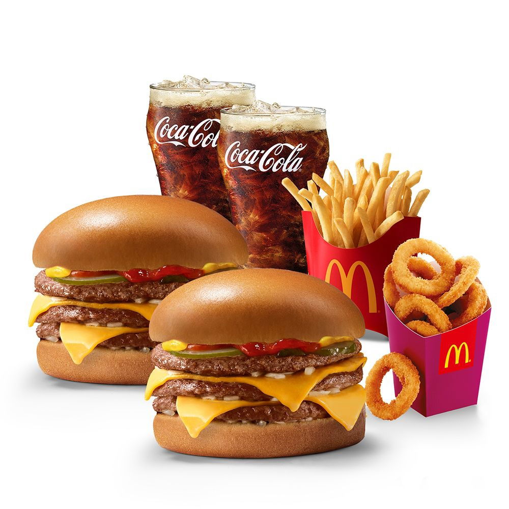 2'li Triple Cheeseburger Menü