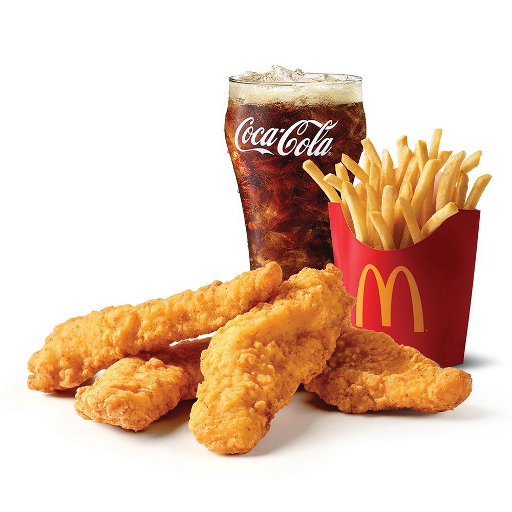 4'lü Crispy Tenders Menü