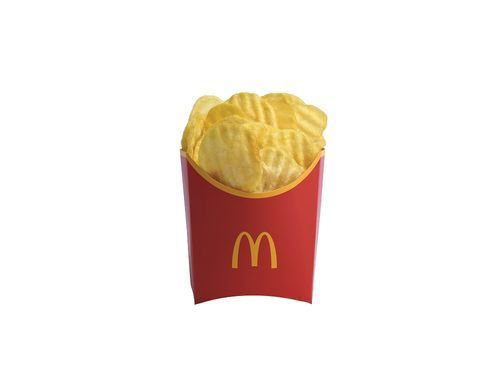 Tırtıklı Patates Kızartması (Orta)