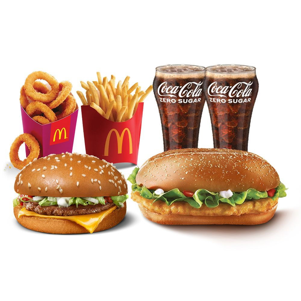 Yemeksepeti'ne Özel Menü (Köfteburger & Çıtır Tavuk Burger)
