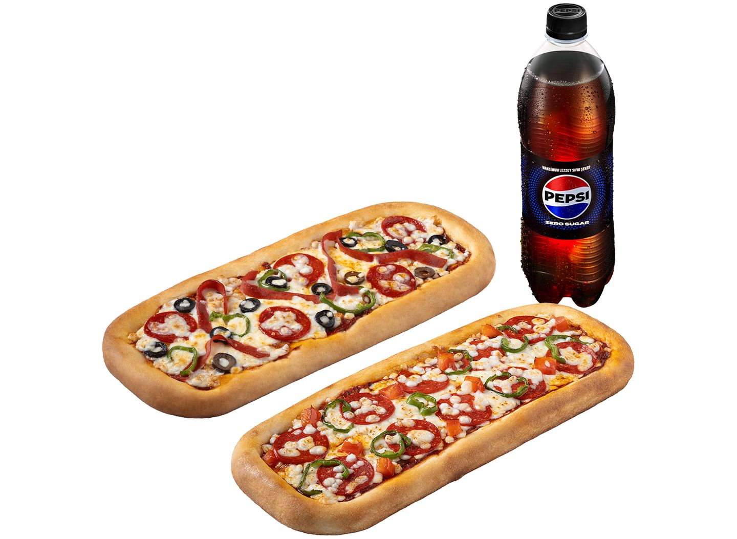 2'li Pan Pizza Menü