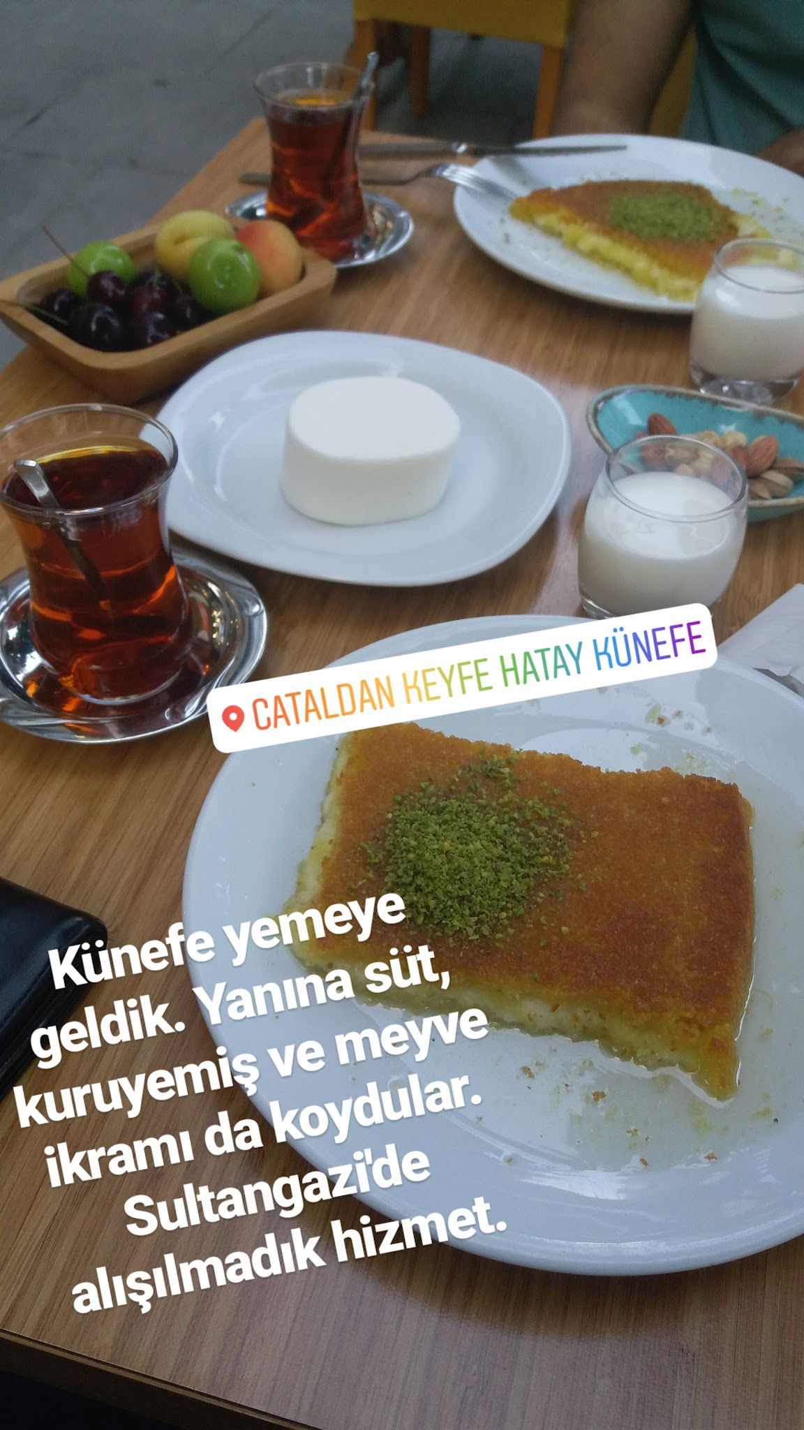 Cataldan Keyfe Hatay Künefe