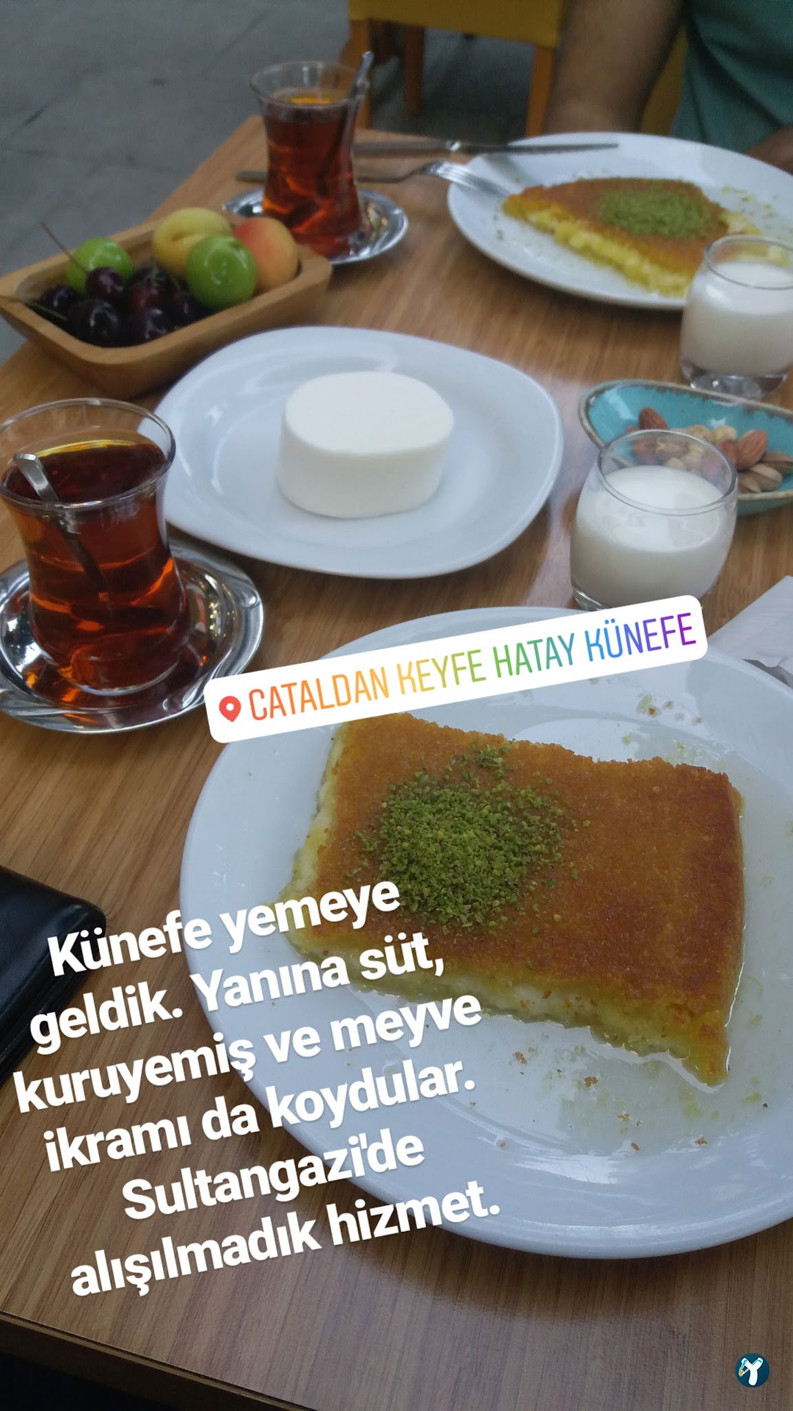 Cataldan Keyfe Hatay Künefe