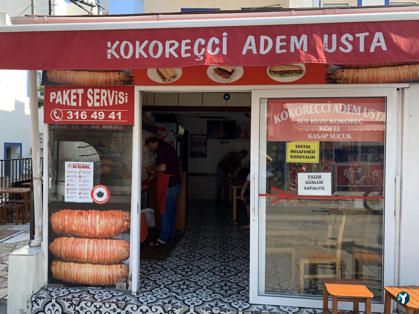 Kokoreçci Adem Usta Bodrum
