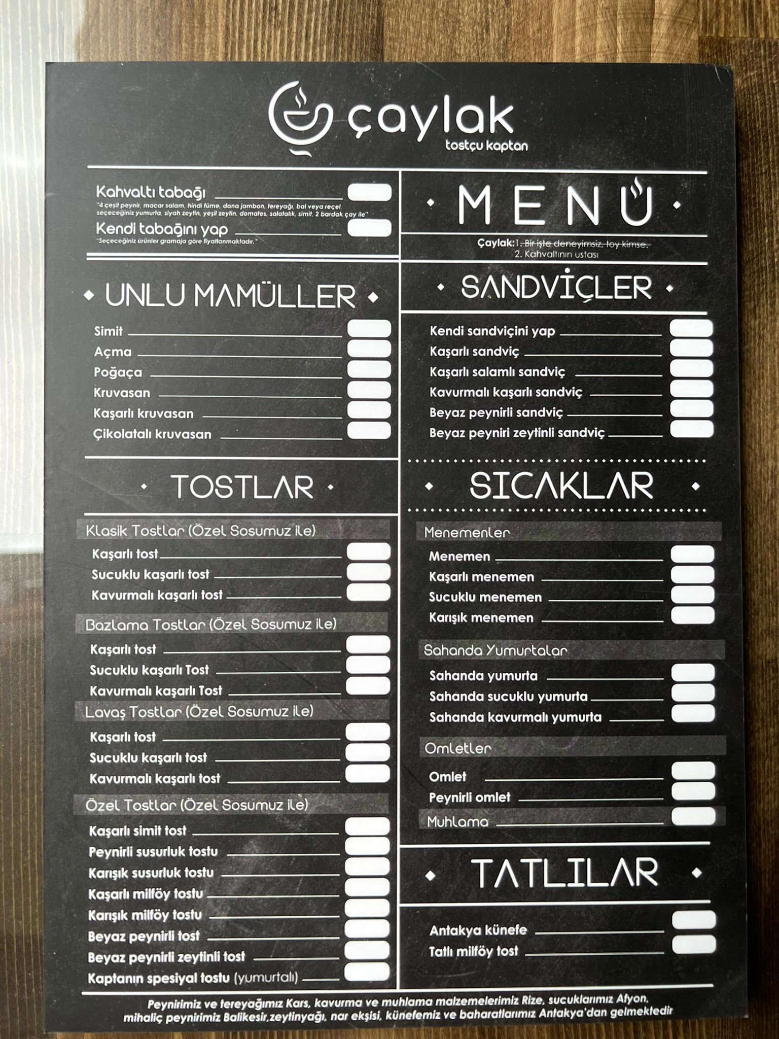 Çaylak Tost & Burger (Soğanlık Yeni / Kartal)