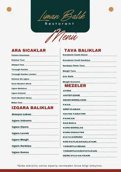 Liman Balık Pişiricisi Ve Meze resimleri