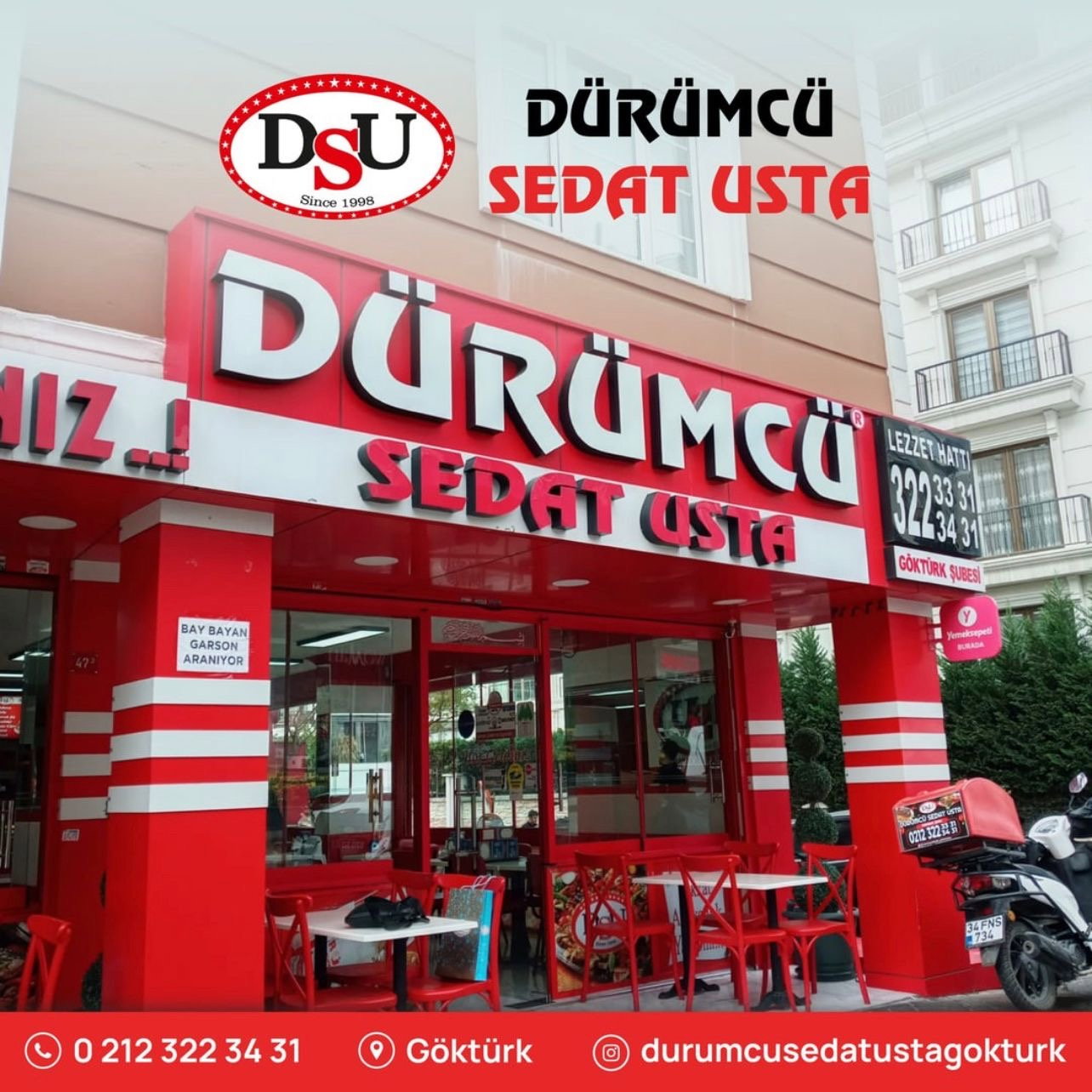 Dürümcü Sedat Usta Göktürk Şubesi (D.S.U)