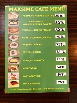 Maksime Cafe resimleri