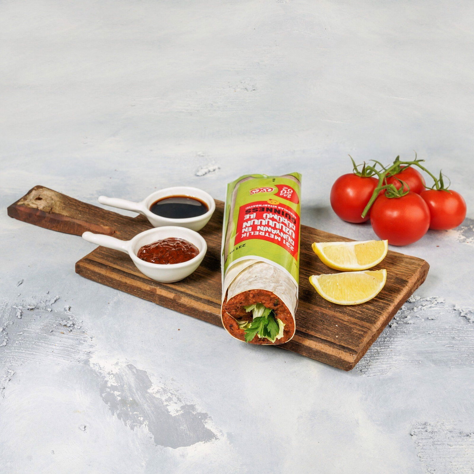 Mega Çiğ Köfte Dürüm (150 gr.)