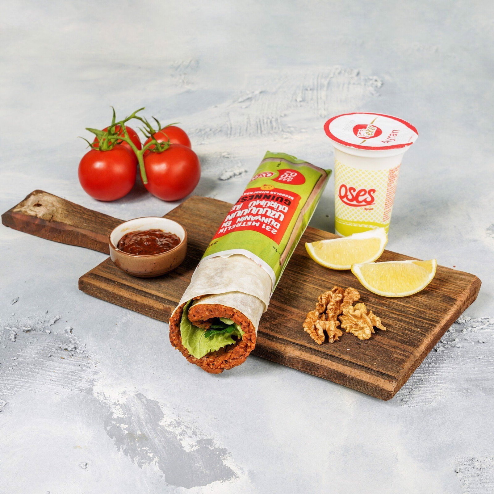 Ultra Çiğ Köfte Dürüm Menü