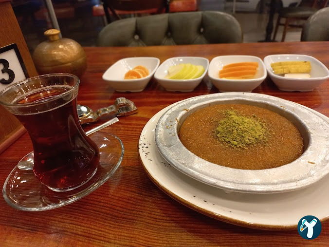 Mavi Köşk Saç Tava