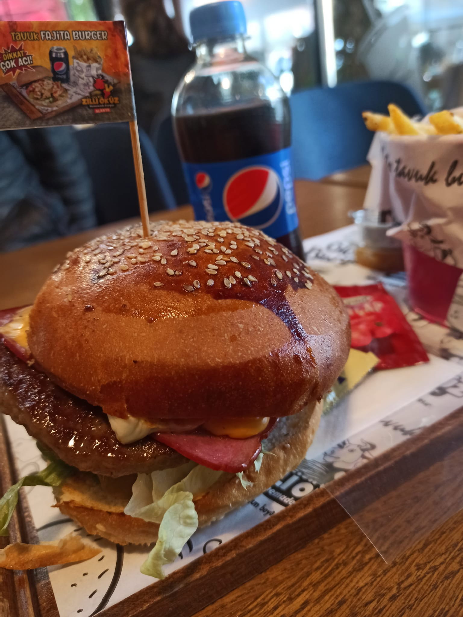Zilli Öküz Homemade Burger Alanya