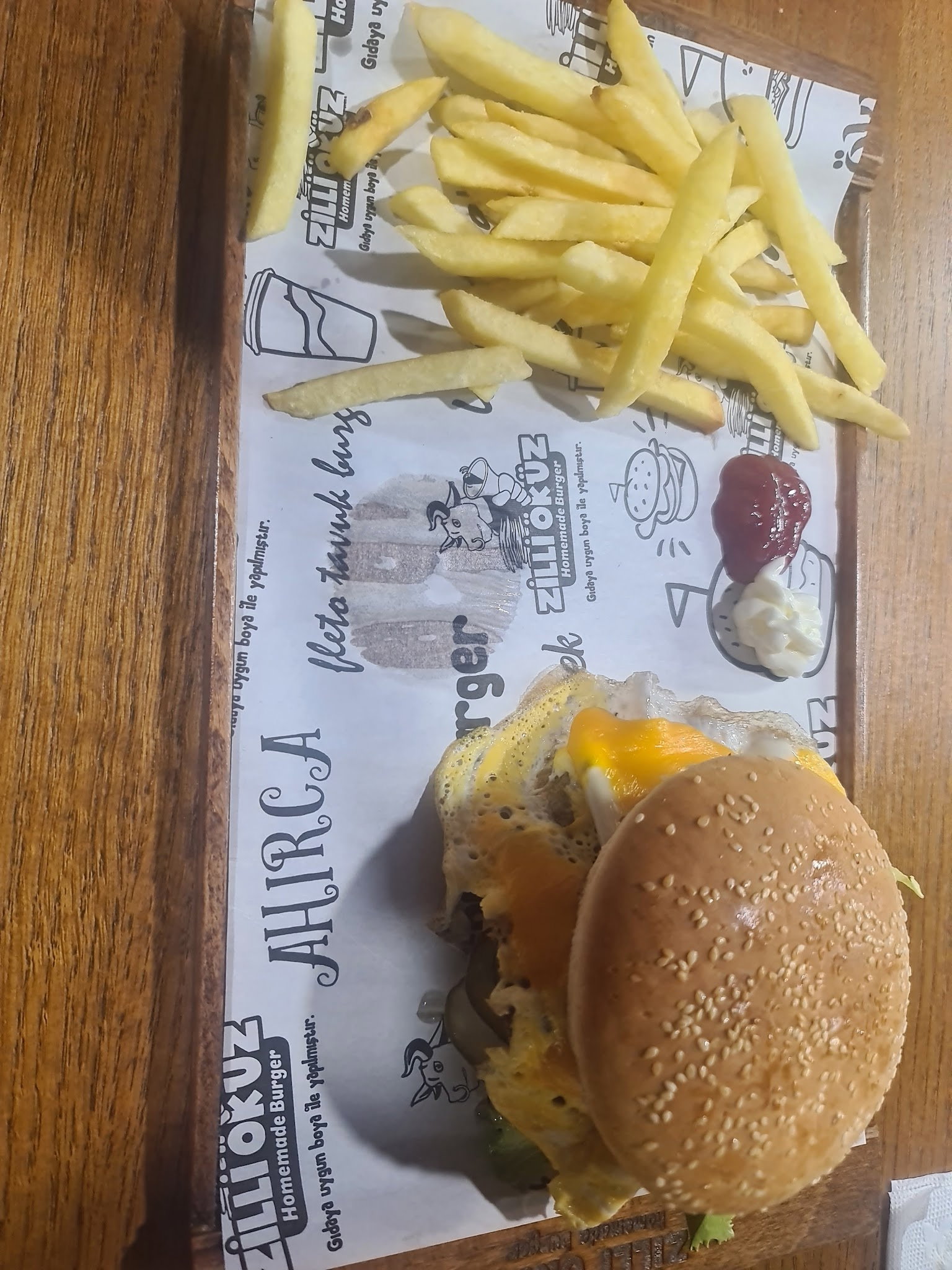 Zilli Öküz Homemade Burger Alanya