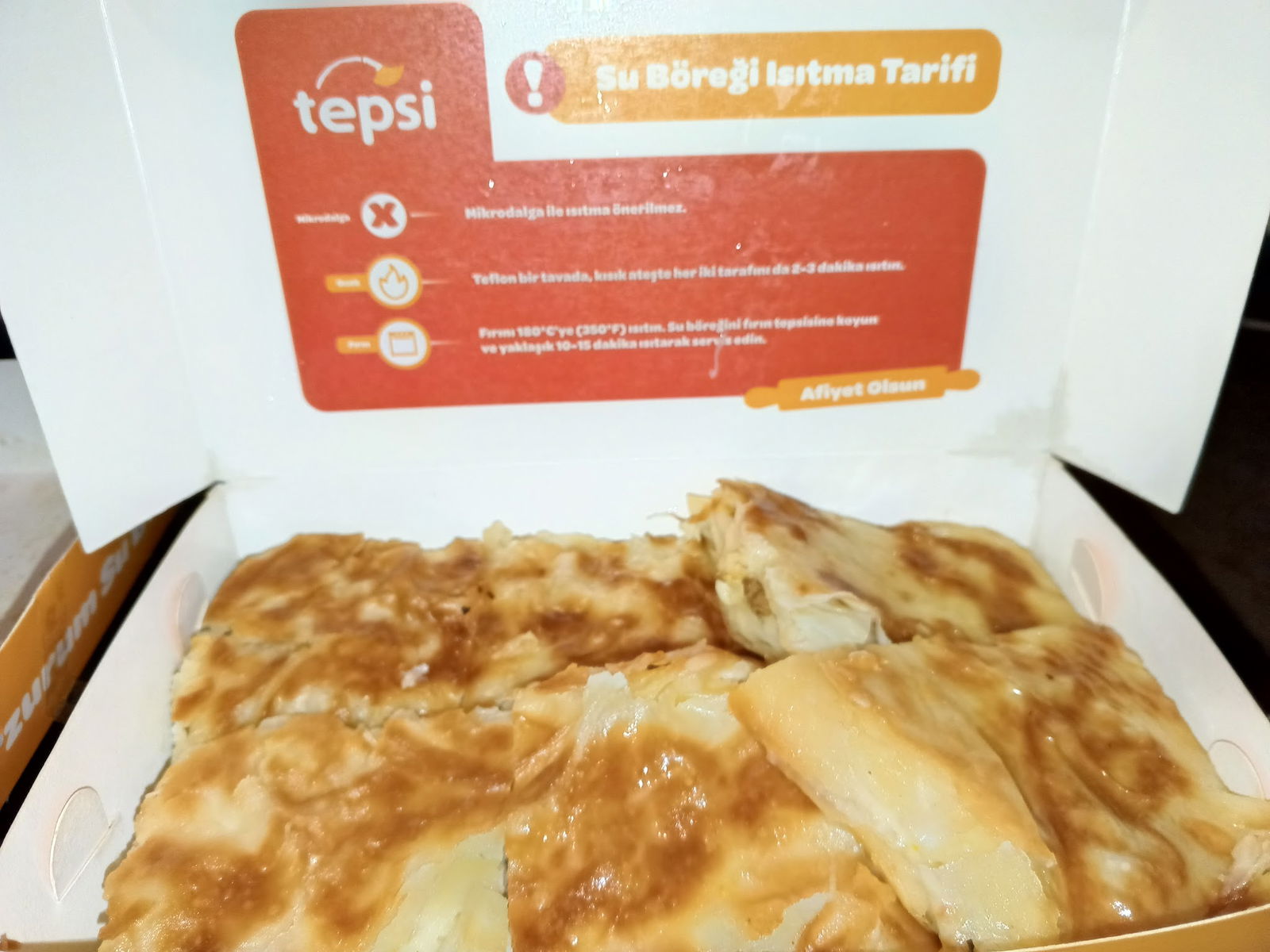 Tepsi Su Böreği Kartal Şubesi