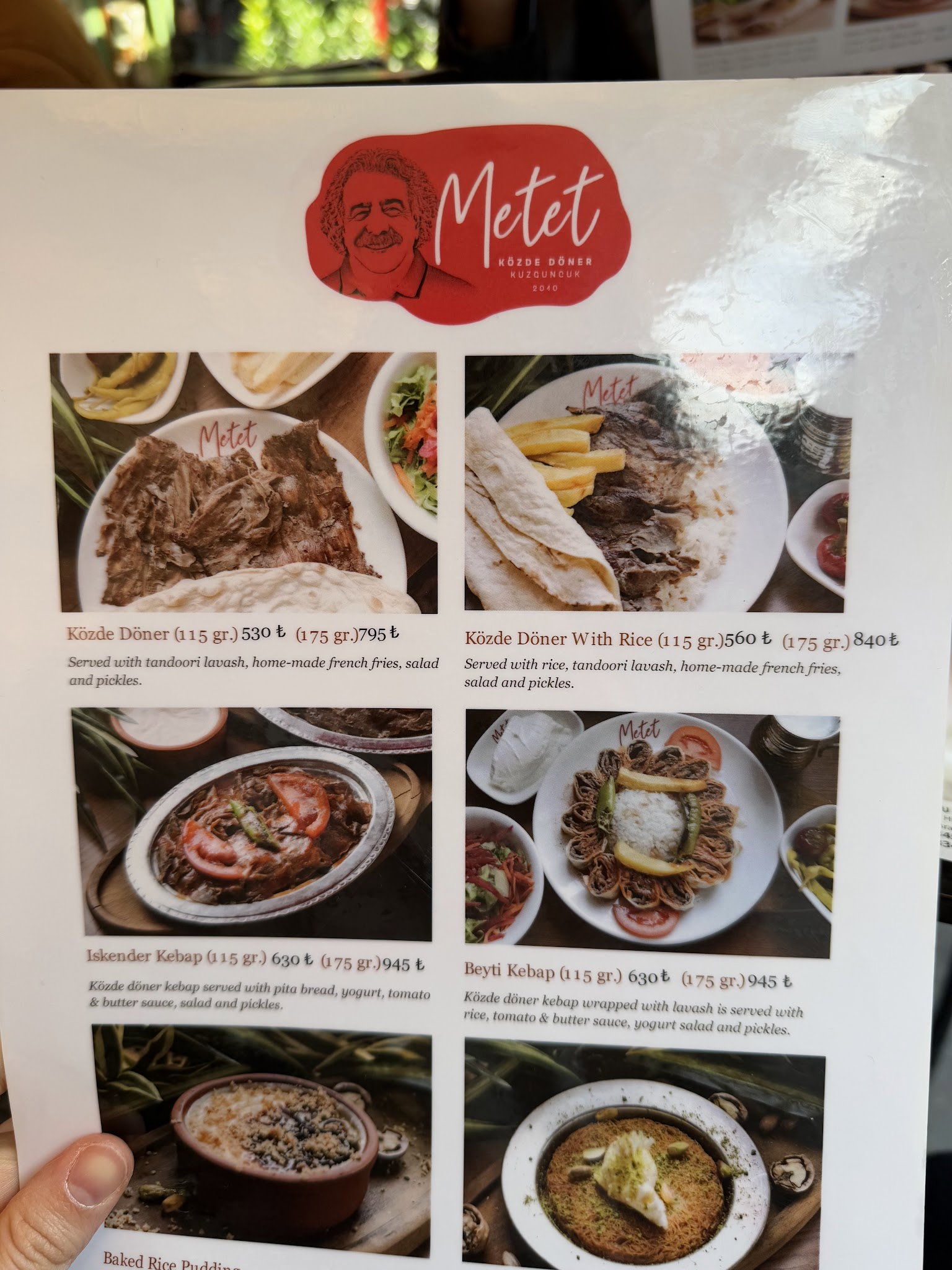 Metet Közde Döner, Kuzguncuk