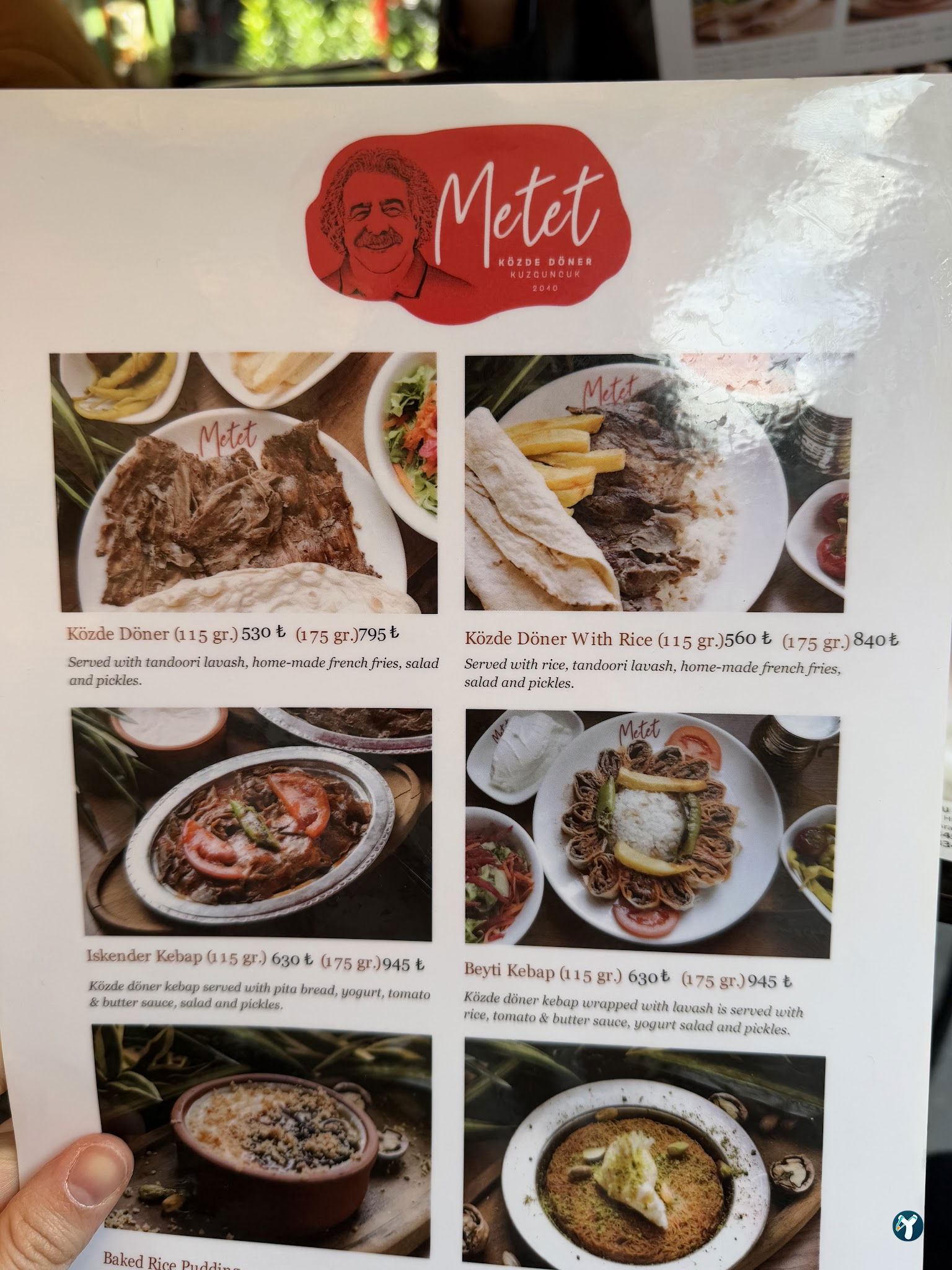 Metet Közde Döner, Kuzguncuk