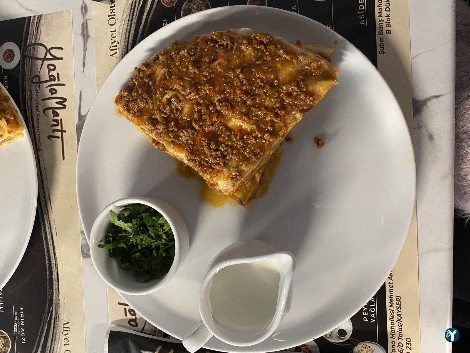 Yağlamantı (Geleneksel Kayseri Mutfağı) Yağlama Mantı İstanbul Beylikdüzü Şubesi