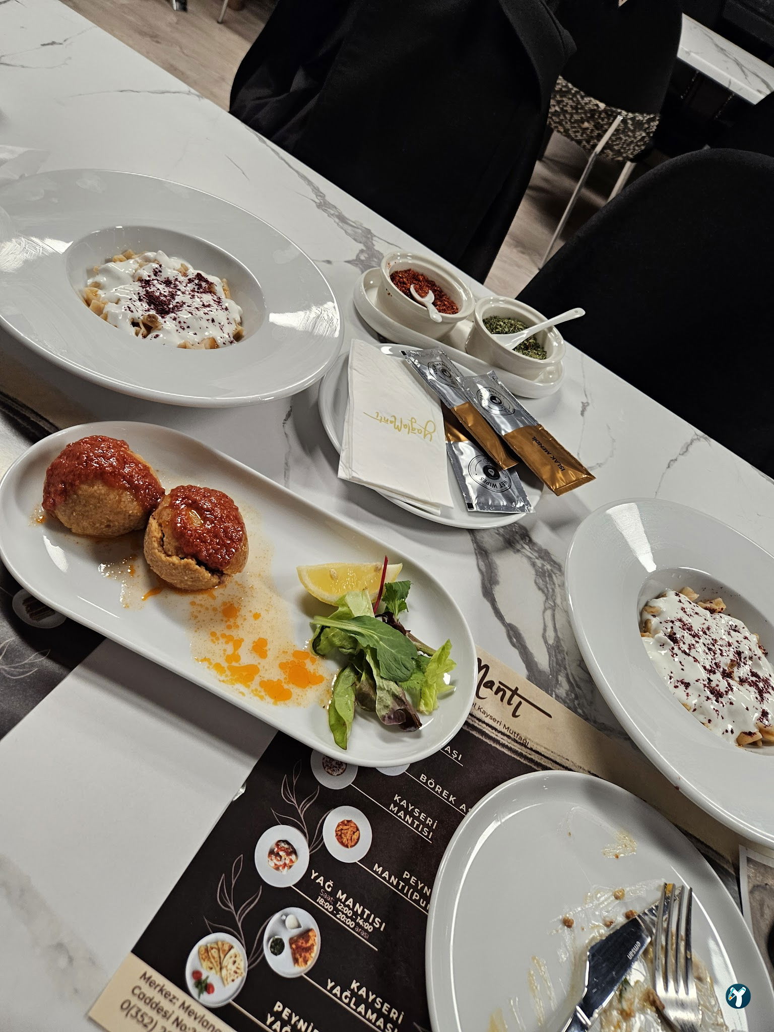 Yağlamantı (Geleneksel Kayseri Mutfağı) Yağlama Mantı İstanbul Beylikdüzü Şubesi