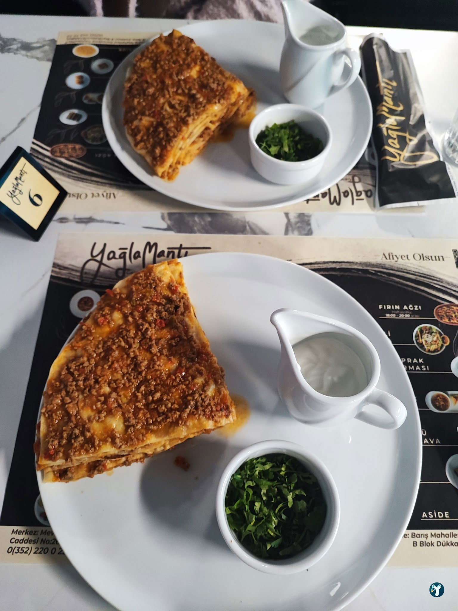 Yağlamantı (Geleneksel Kayseri Mutfağı) Yağlama Mantı İstanbul Beylikdüzü Şubesi