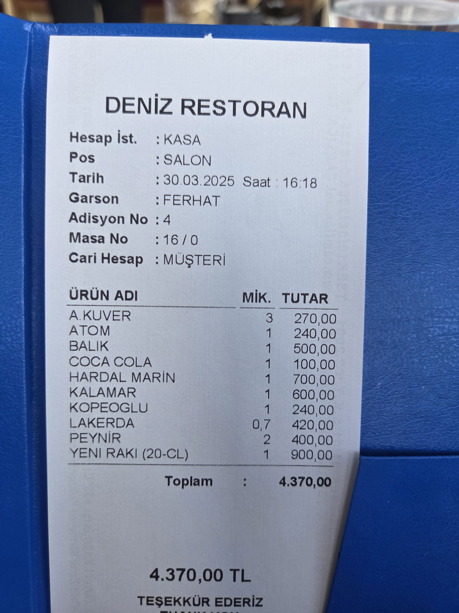 Deniz Restorant