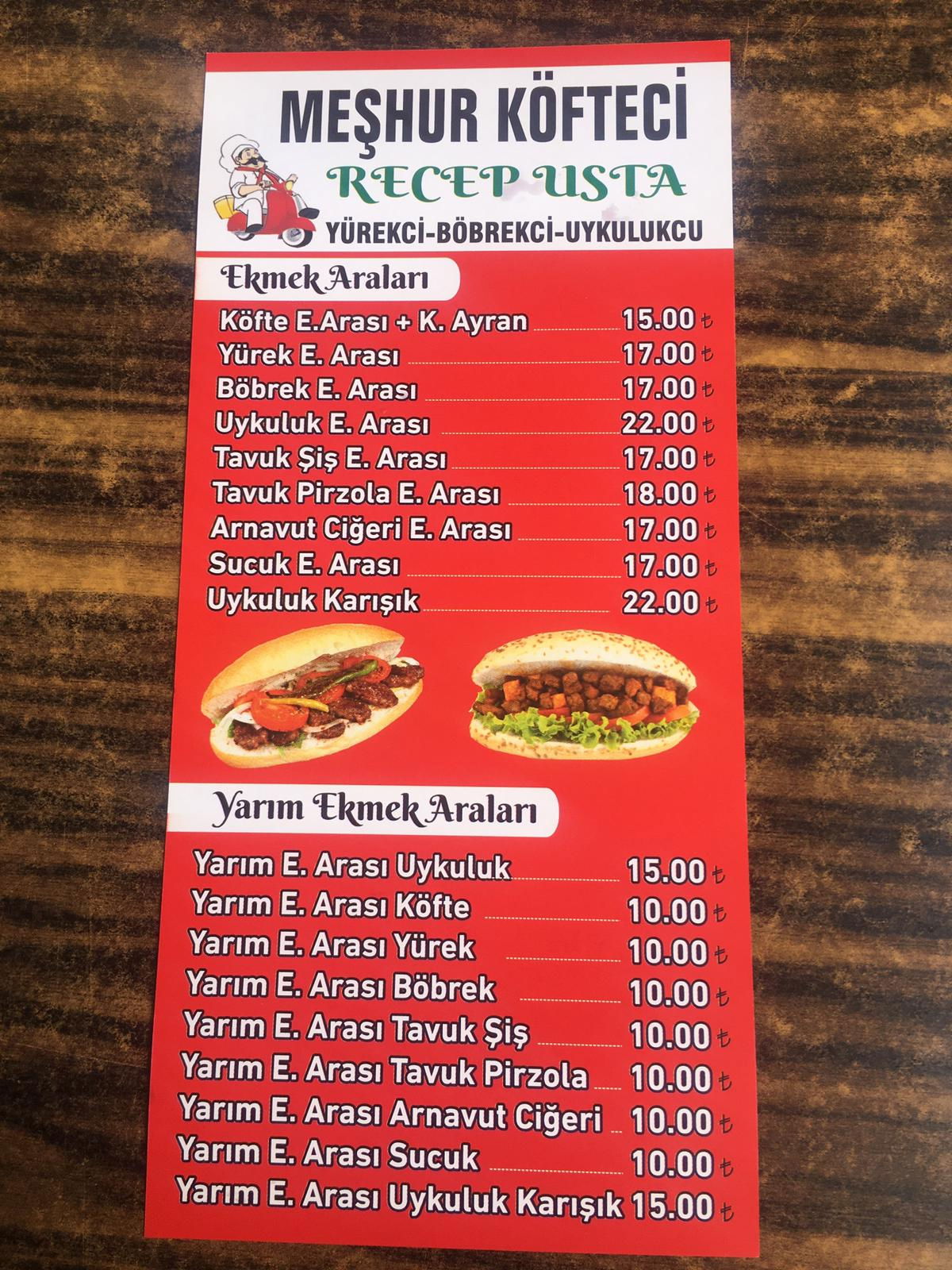 Meşhur Köfteci Recep Usta