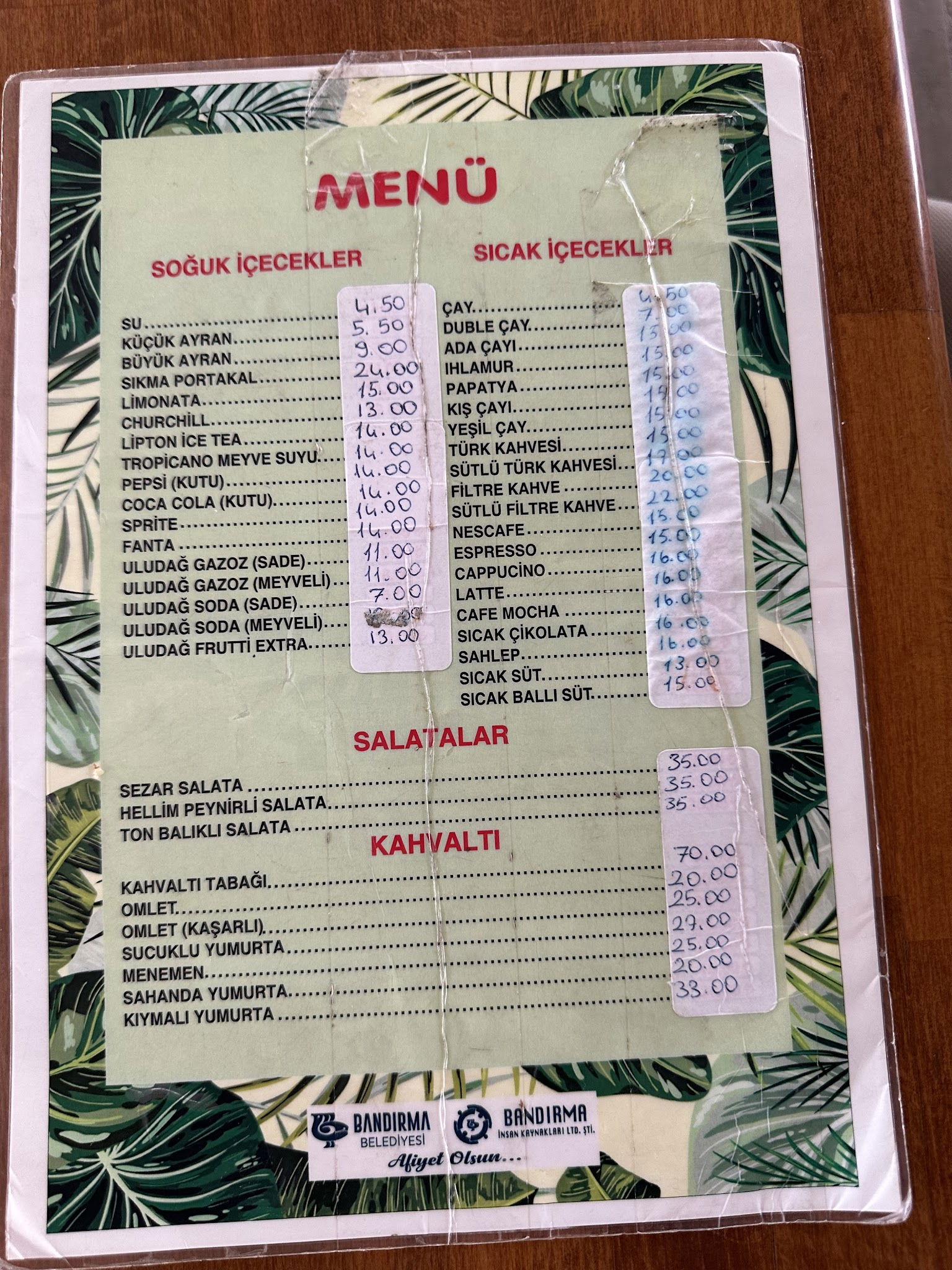 Bandırma Belediyesi Çamlık Cafe