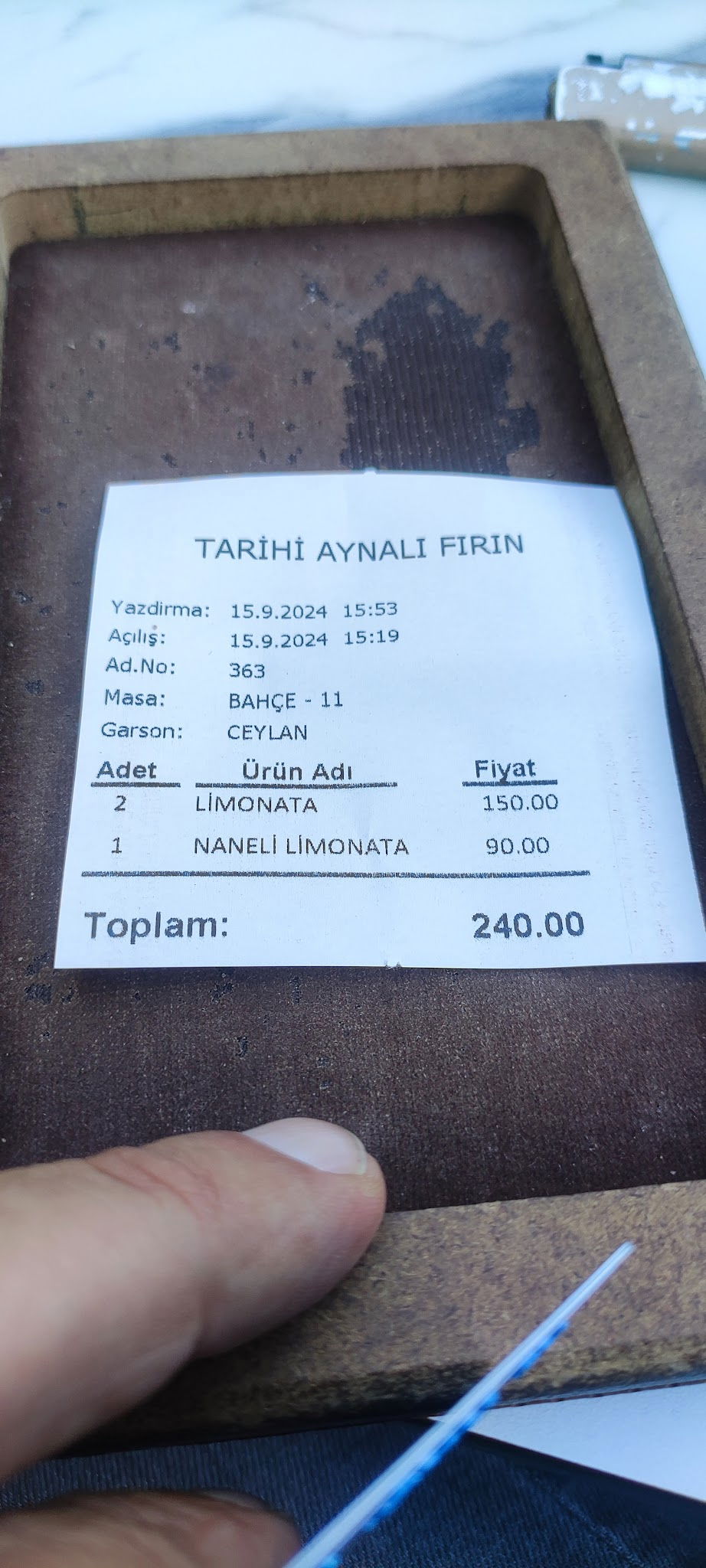Tarihi Aynalı Fırın Törekent Şube