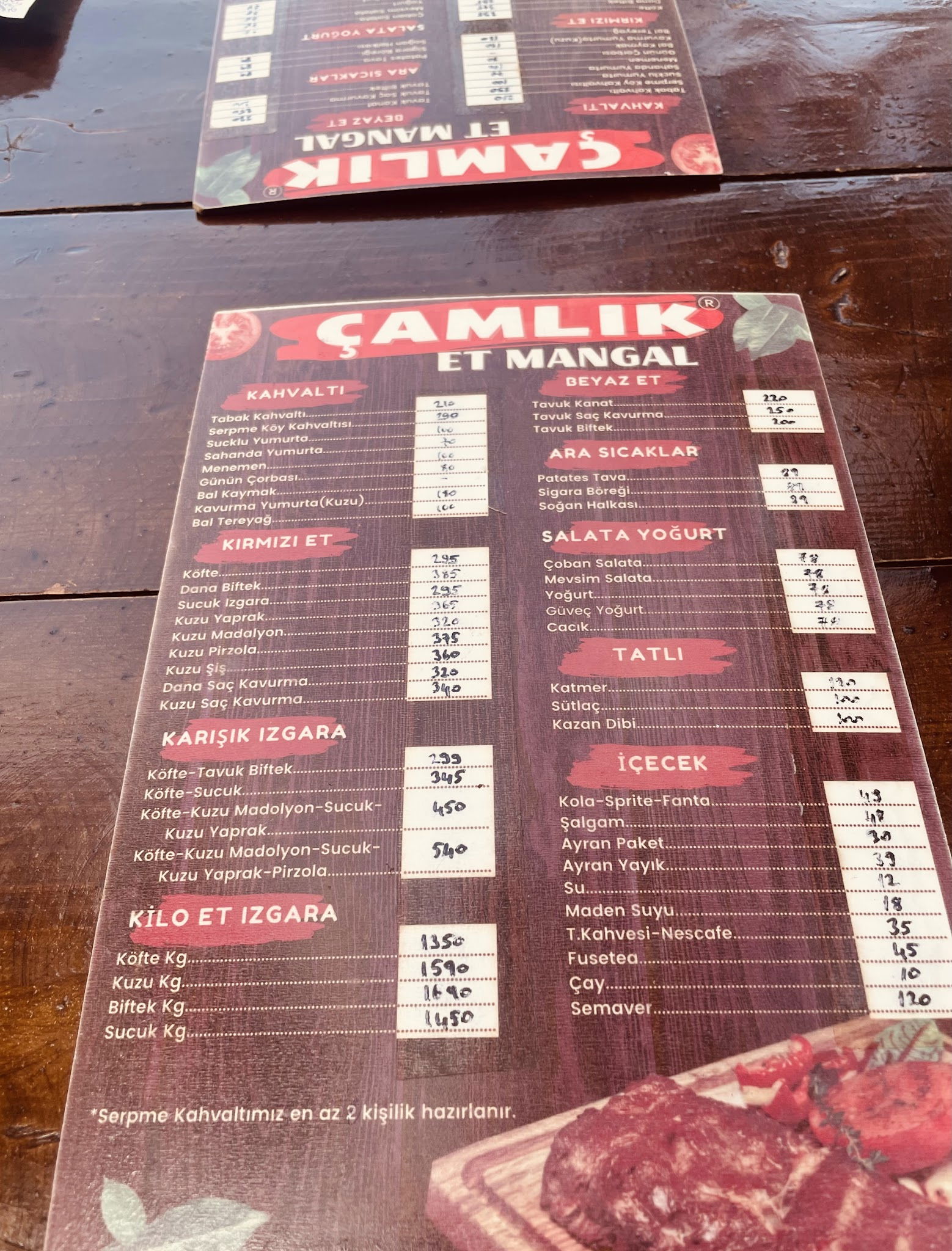Çamlık Et Mangal