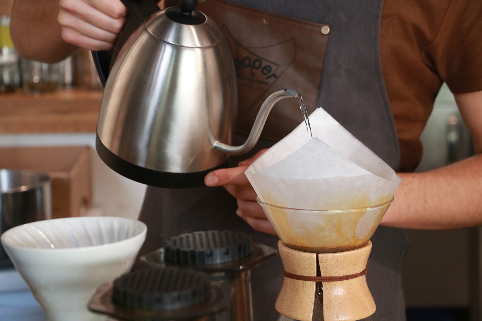 Paper Roasting Coffee & Chocolate - Bestekar