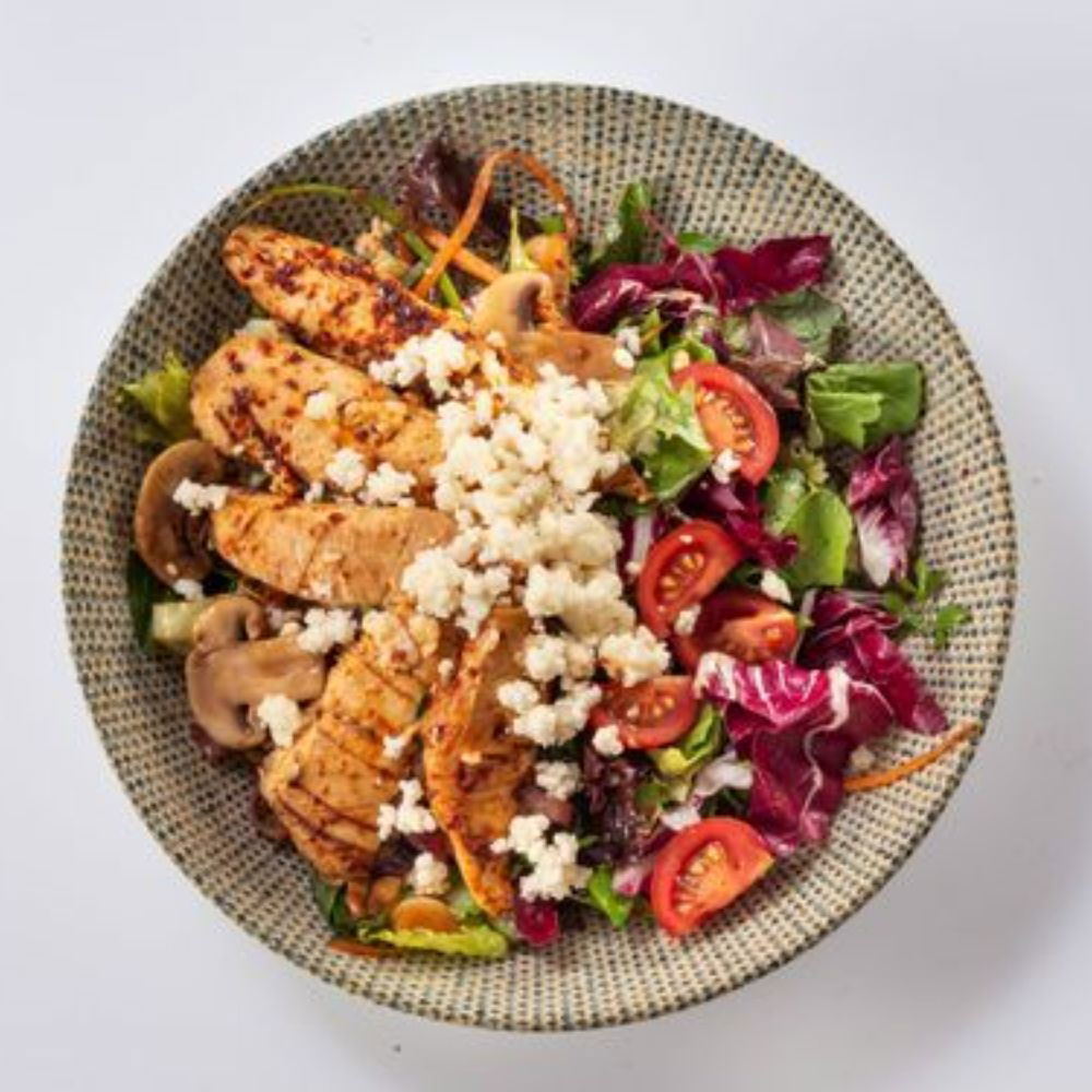 Susamlı Tavuklu Salata
