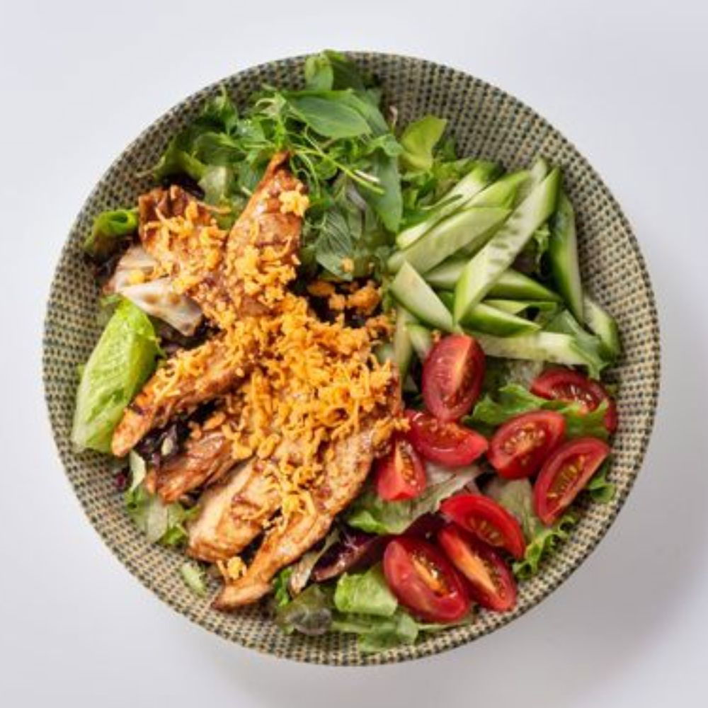 Barbekü Soslu Et Salata