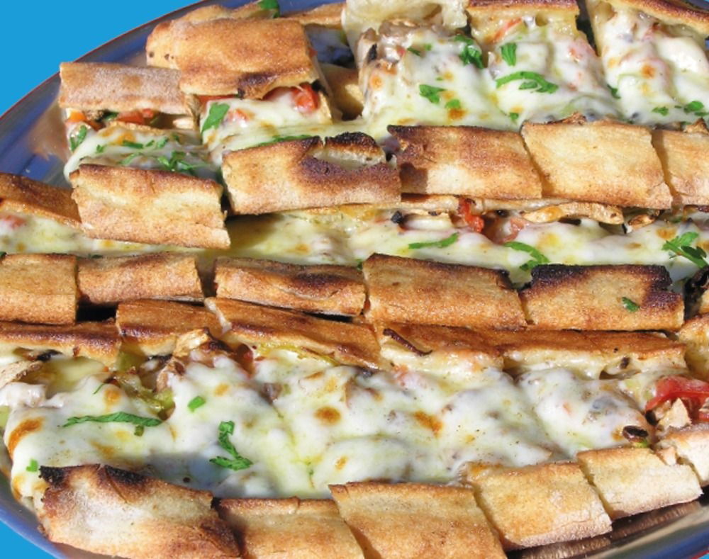 Kaşarlı Mantarlı Pide