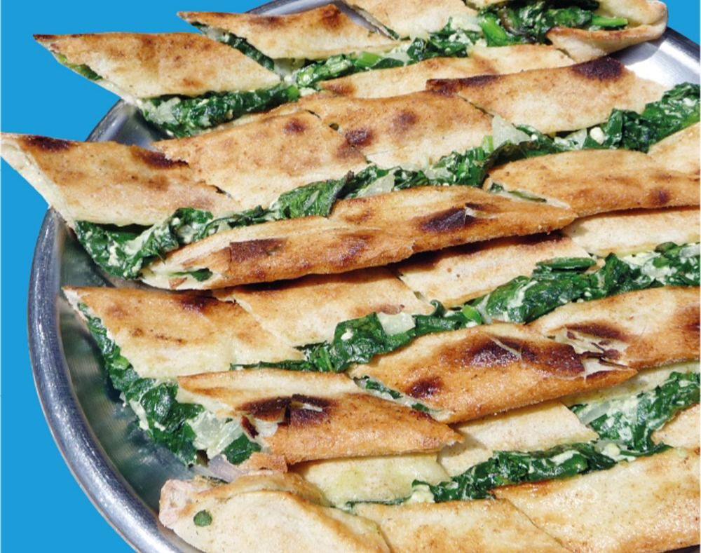 Ispanaklı Peynirli Pide