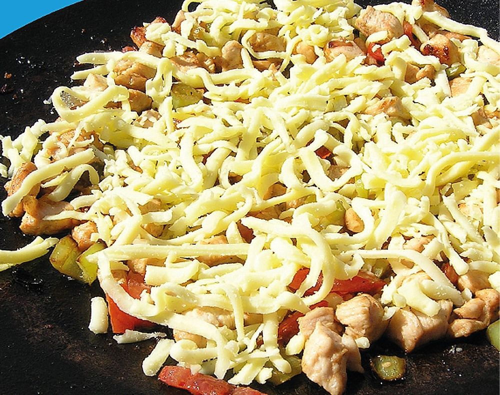 Karışık Tavuklu Sac Kebap