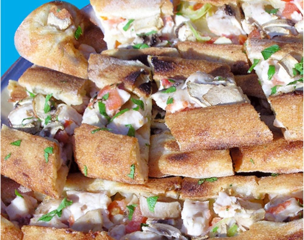 Tavuklu Mantarlı Pide