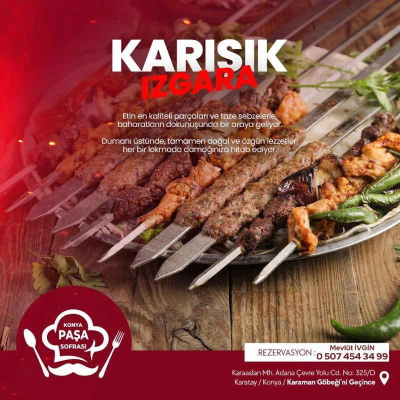 Konya Paşa Sofrası